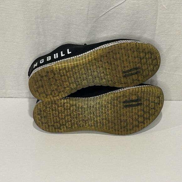 LIMITED EDITION #IAMNOBULL NOBULL TRAINER Men Size 8 Women Size 9.5 Black White main image 6